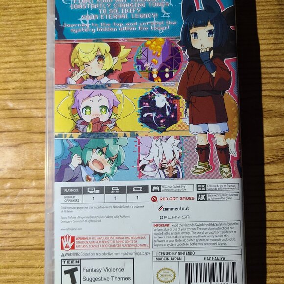 Tokoyo "The Tower of Perpetuity" Nintendo Switch Game - Picture 4 of 4